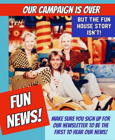 bbfunhouse's tweet photo. The only way to stay updated on #FunHouseLive news is to sign up at https://t.co/ev8cnaln8C
#NotOverYet #2018
@patsharp @funhouse_twins https://t.co/dP21AtRe8O