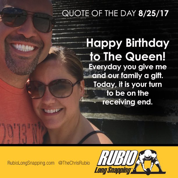 TheChrisRubio's tweet photo. Quote of the Day! #TeamRubio #RubioFamily #TheFactoryKeepsProducing https://t.co/ngjAySnpuX