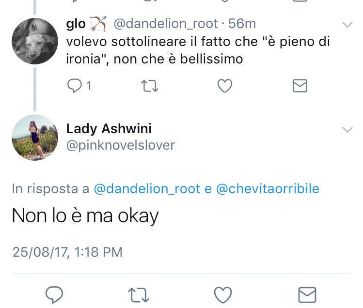 HappyVerified's tweet photo. @pinknovelslover @BlueSeaMoons @dandelion_root @chevitaorribile non mi pare proprio hahaha dai dai, ciao https://t.co/ET9eRLfmFv