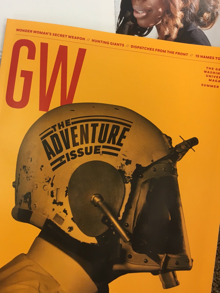 We were so excited to get copies of the <a href="/TheGWMagazine/">GW Magazine</a> Summer'17 "Adventure Issue"! Great work by the whole team! #Inhouse