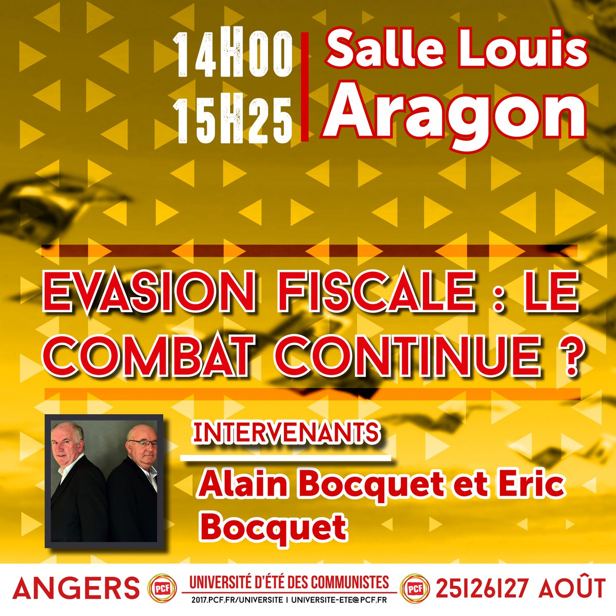 pcfangers's tweet photo. E l'on continuera avec une après midi riche en formation, dont voilà les intitulés et salles de toutes les conférences !

#UEPCF https://t.co/cN4ofhpWgo