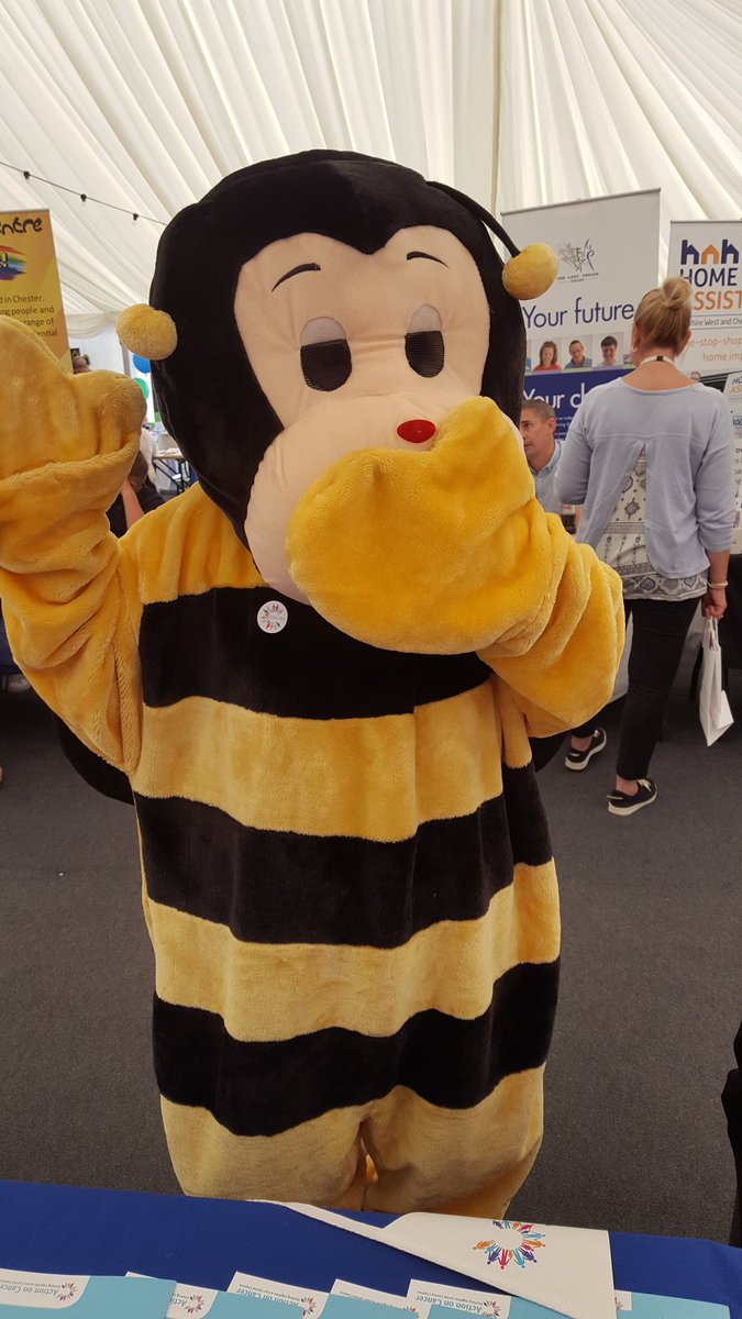 AoCCheshire's tweet photo. #BenbeeBee shocked to hear that 43% of cancers could be avoided through #HealthierLifestyleChoices #PositiveCancerMessages https://t.co/uzciKd37SM