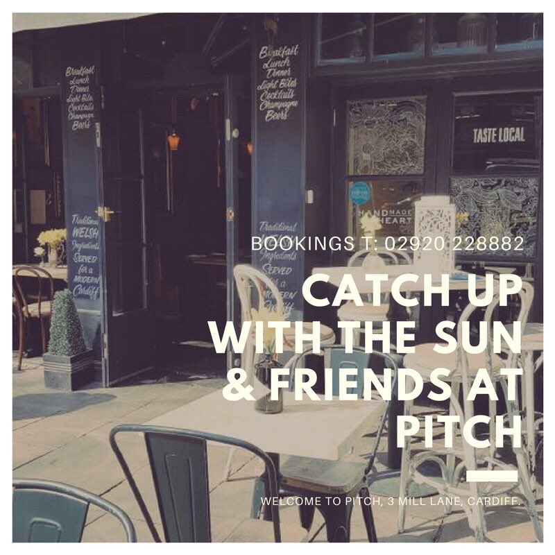 pitchcardiff's tweet photo. Suns out on the lane 

Huge weekend for bank holiday in Cardiff 

Join us pre and post events or all day enjoying our menu's https://t.co/crNJrjaKw4