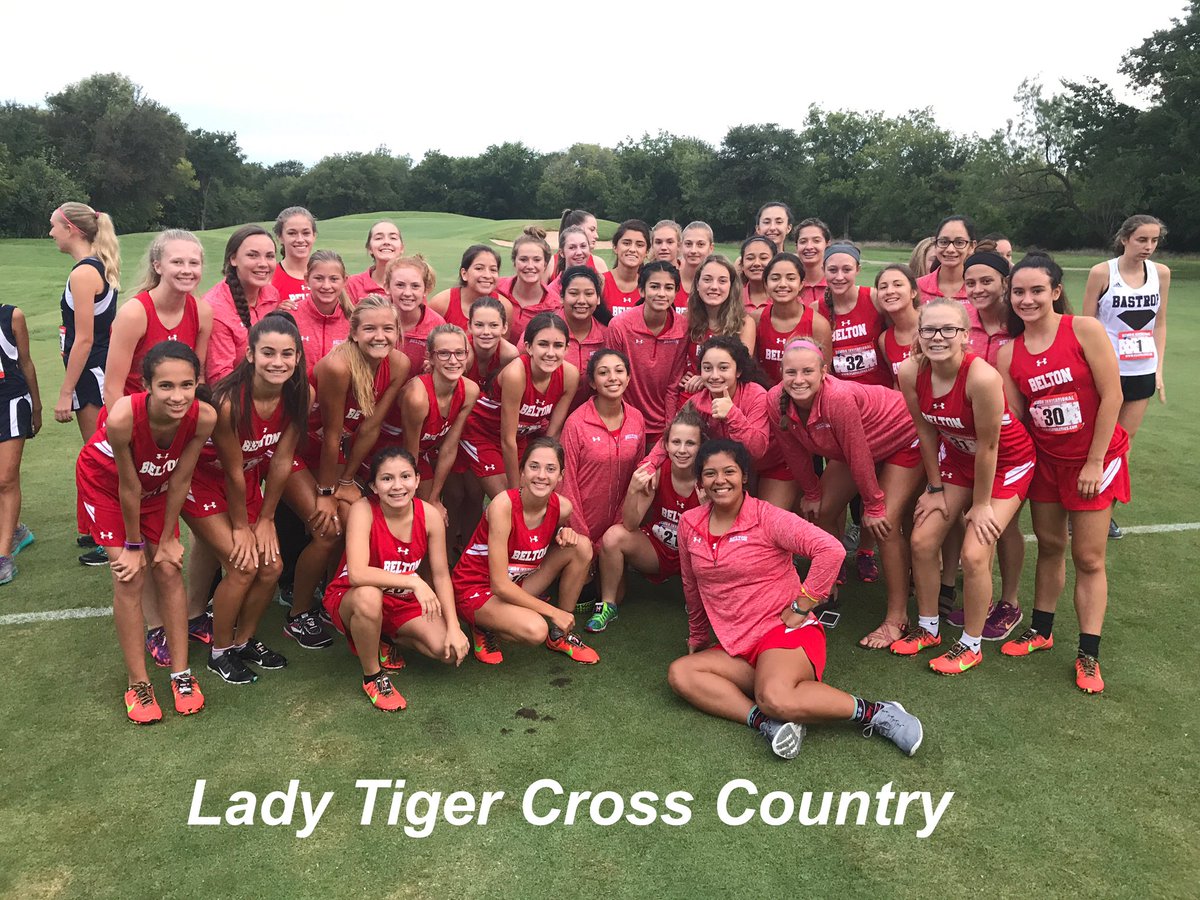 randypittenger's tweet photo. Our awesome @LadyTigerXC ready to run at the Belton Invitational Cross Country Meet! #Tigersrunfast #WeAreAllTigers #ILoveBelton https://t.co/9Y2XfgaT79