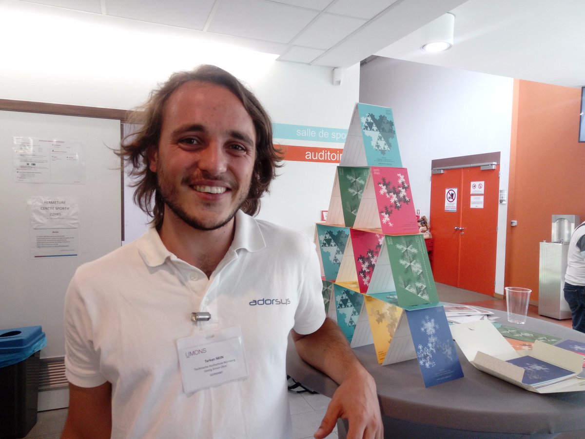 adorsys's tweet photo. Unser #Kollege Tarkan ist heute auf der #CSD8 in #Belgien und stellt das Projekt points&edges vor: https://t.co/QNXGHgQyrA
#adorsys https://t.co/vjDIGwwMmg