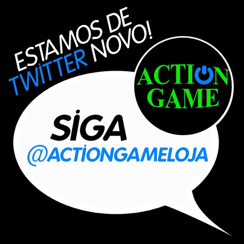 ActionGameTV's tweet image. Siga nosso novo perfil no Twitter!