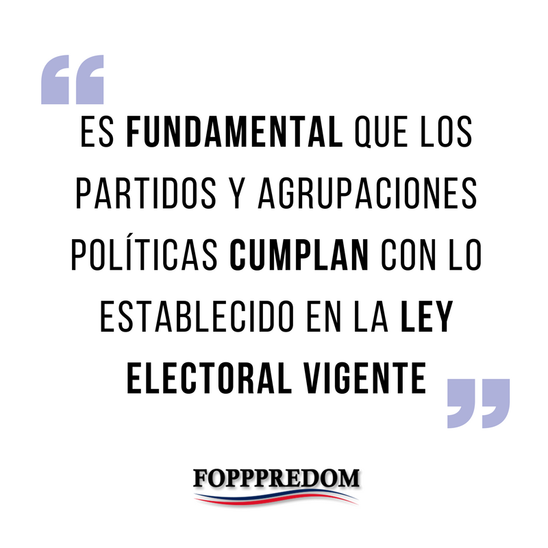 Fopppredom's tweet photo. Defendemos la postura de la #JCE del cese de la promoción electoral. Los procesos para elecciones deben ser en momento legalmente indicado. https://t.co/IfVDcwof2g