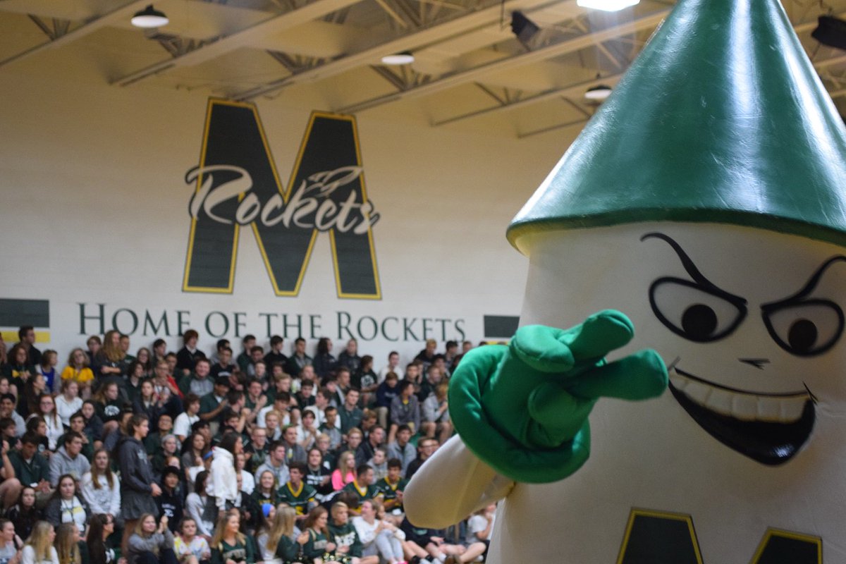 McNicholasHS's tweet photo. Rockets win Penn Station Spirit Award for Feb pep rally honoring AOM @adrian_strong17 @McNLaunchPad #RocketPride https://t.co/a6hFuIWVuD https://t.co/1VbRkt7qLn
