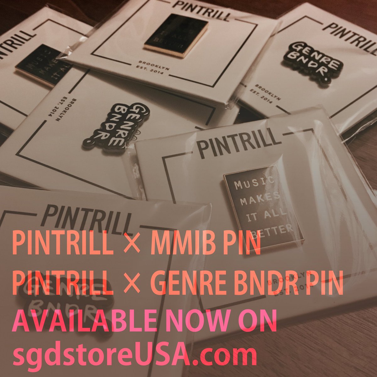 GENREBNDR's tweet photo. PINTRILL PINs AVAILABLE NOW ON

https://t.co/QCMjw5t6dE

#genrebndr #pintrill https://t.co/H5PZncES0Z