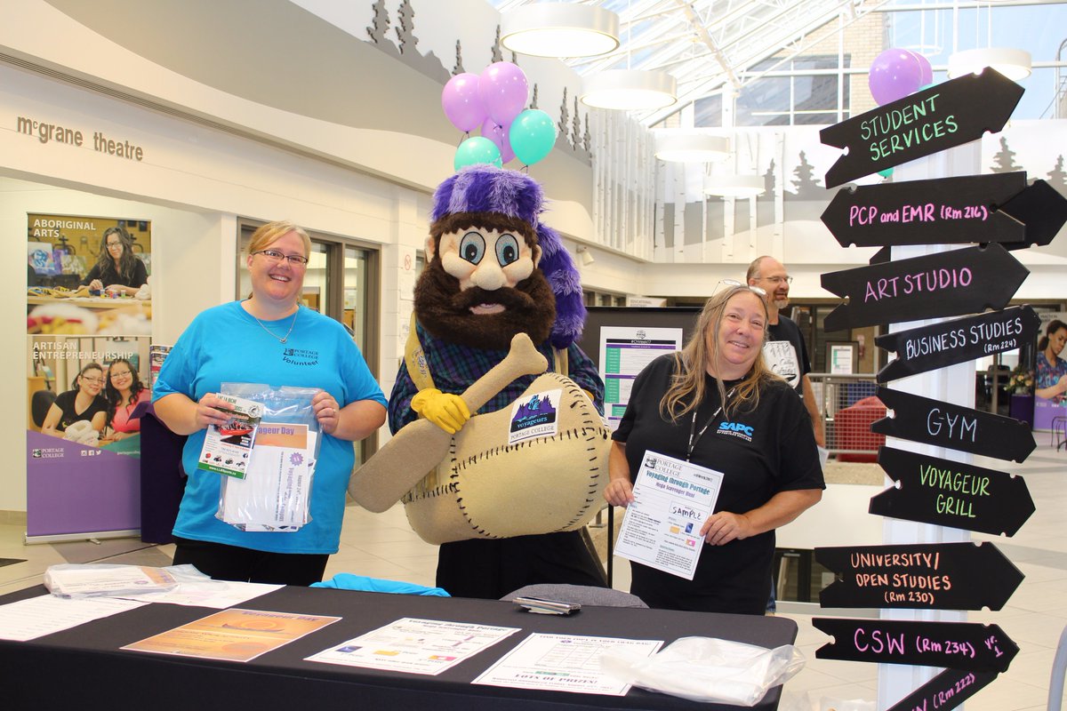 PortageCollege's tweet photo. A busy and eventful first day of #Orientation 2017 at Portage College, #LacLaBiche Campus. #OWeek17 #studentlife #doextraordinarythings https://t.co/tjsTeJifSw