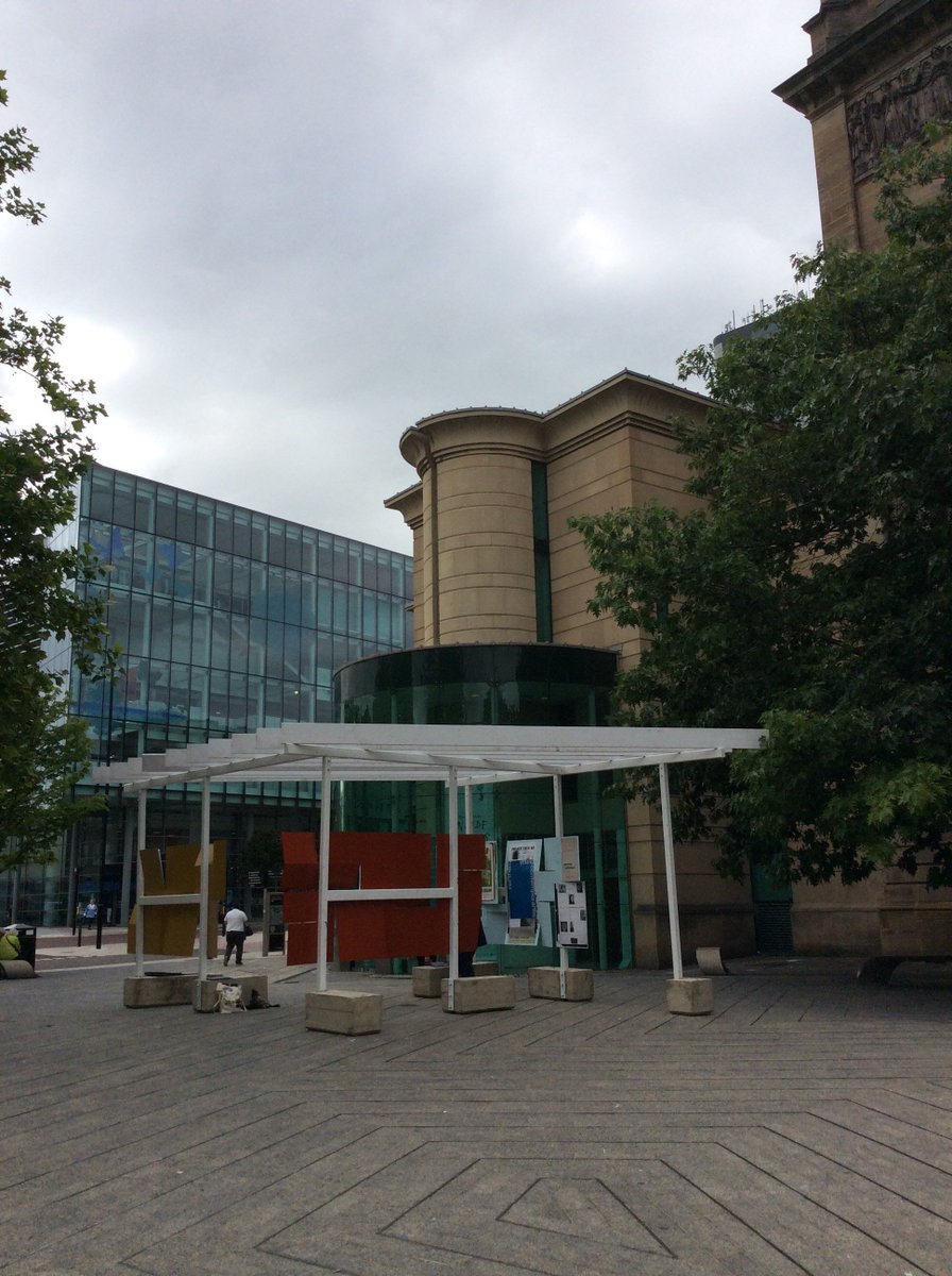 HattonGallery's tweet photo. Last few days to see the Hatton Pavilion, outside @LaingArtGallery until 28 August #hattonpavilion https://t.co/9BulReCMnc https://t.co/qViUsC4bLv