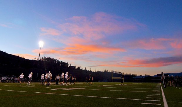 SumCoSports's tweet photo. Friday night lights: Summit High football opens its 2017 season TONIGHT against Salida at home 7pm #sumcosports https://t.co/elmnhklsdB https://t.co/nG3hfo0uv8