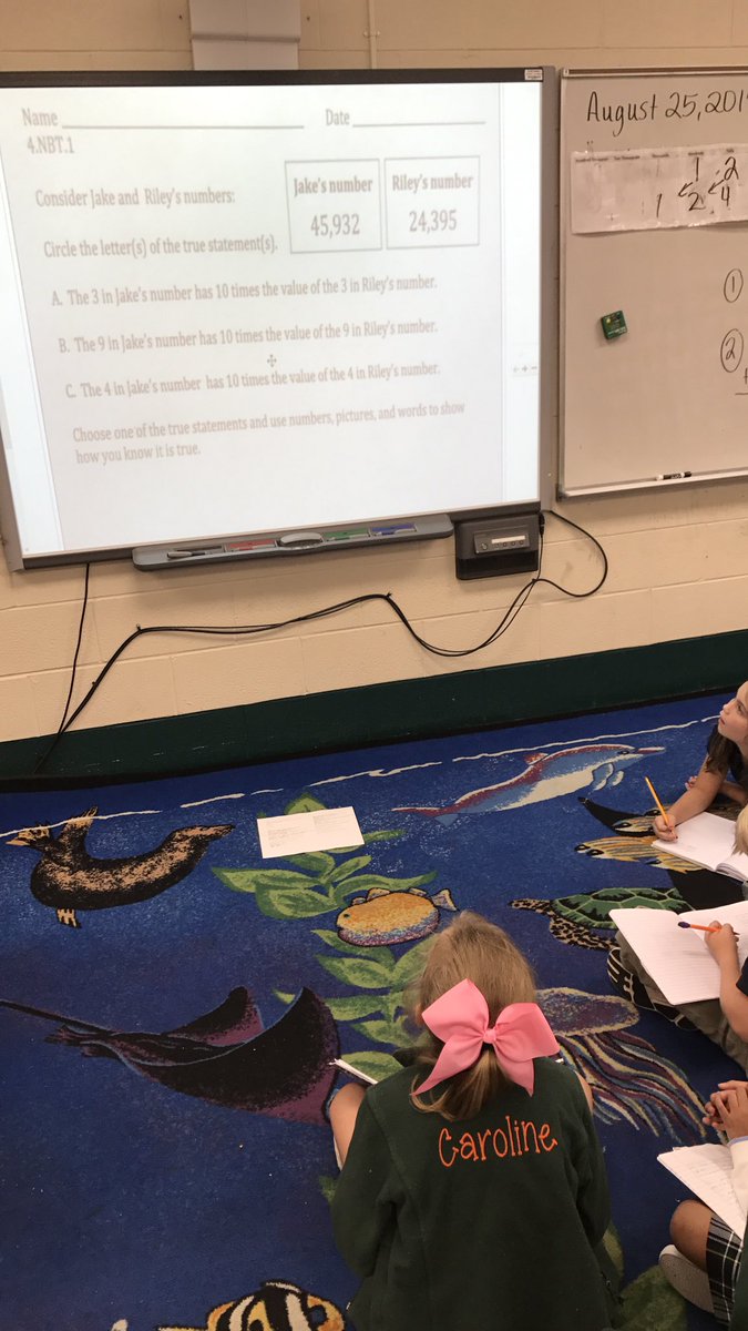 ktdunbar_DPEE's tweet photo. Math Centers and Small Group on the carpet #productivenoise @PrincipalERD @DicksonTigers https://t.co/u7UFAZiNFk