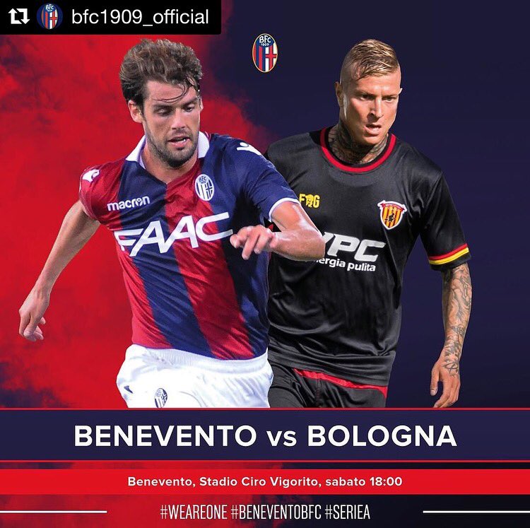 AP16Official's tweet photo. #WeAreOne #BeneventoBFC #SerieA #AP16 https://t.co/JALNUjifWI