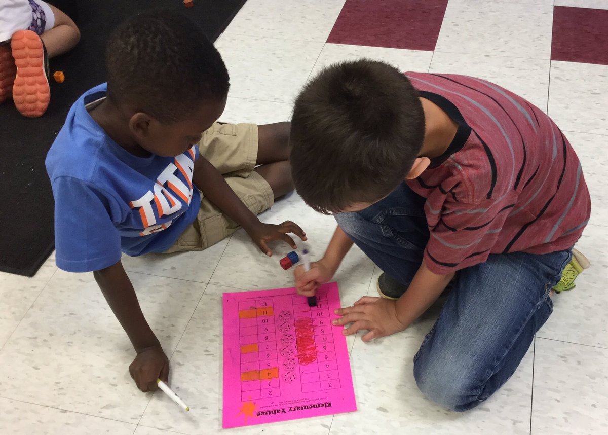 MrsThompsonMTA's tweet photo. Working with partners to practice our addition skills! @mta_marlins #mathstationfun https://t.co/Xg298dVRrw