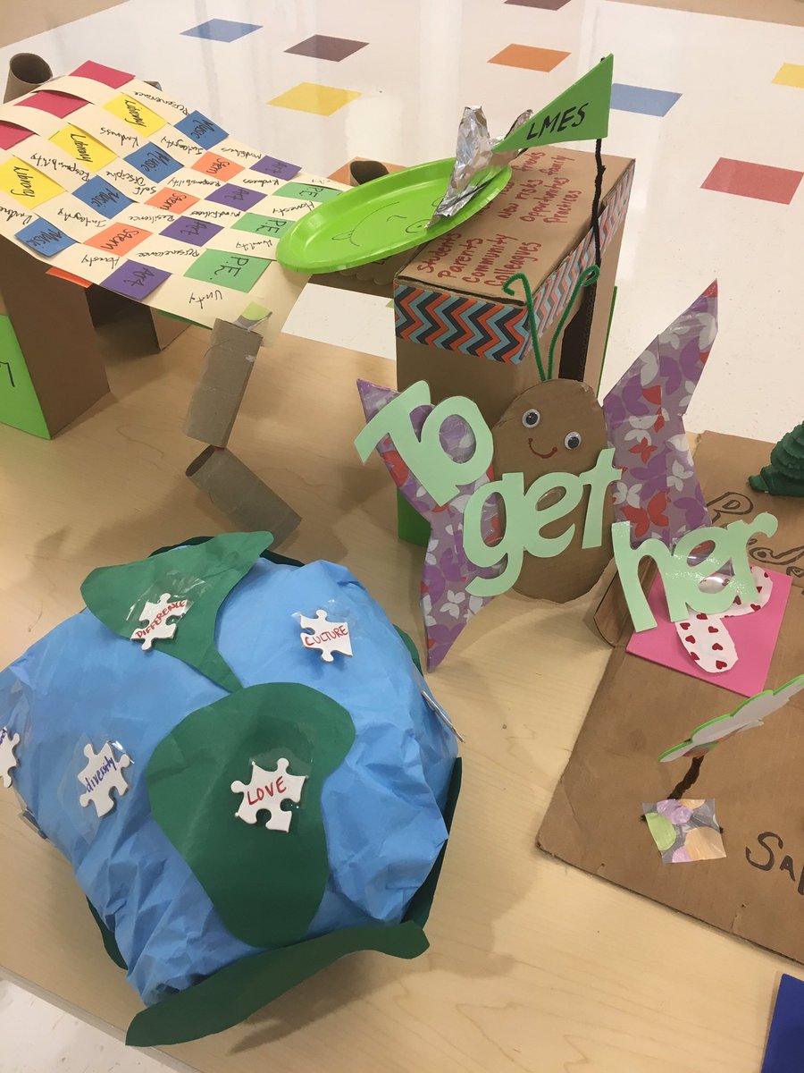 MrPenn31's tweet photo. #LMESMakes our school &amp; grade level vision! Joy! Growth! Integration of all content! Unity! Reflection! @LyonsMill Year 3 looking fantastic! https://t.co/tdJR4Nnnj0