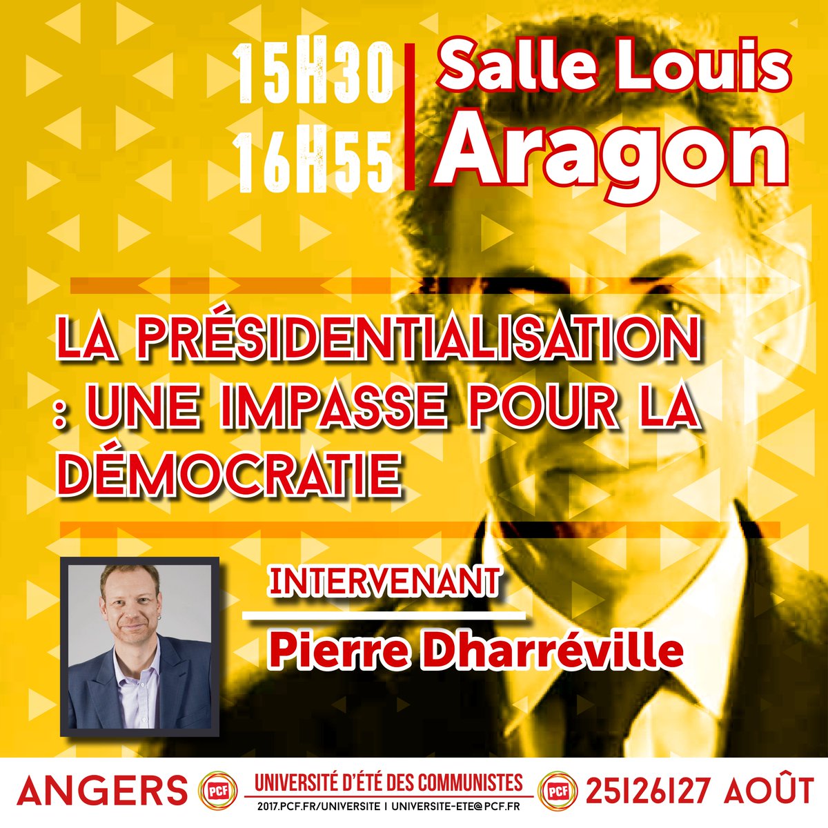 pcfangers's tweet photo. Même pas terminé que cela continue, on arrête pas le progrès à l'université d'été du PCF ! Voilà la 2e série d'atelier #UEPCF #UEPCF2017 https://t.co/9VpTSozaNs