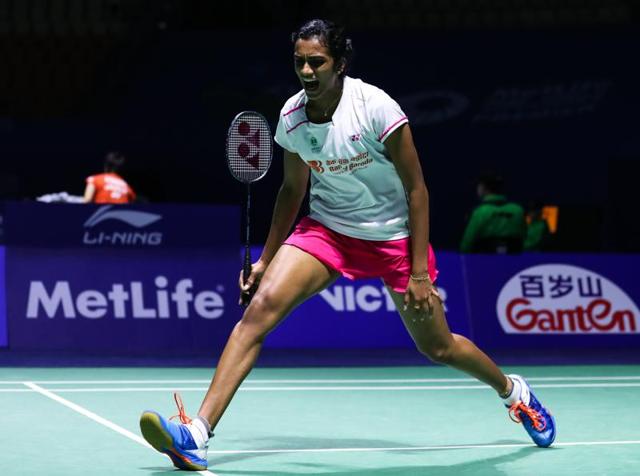 RapidLeaksIndia's tweet photo. #WorldBadmintonChampionship: @Pvsindhu1 beats #SunYu of China 21-14, 21-9, enters semi-finals https://t.co/GWW6fsLUy9