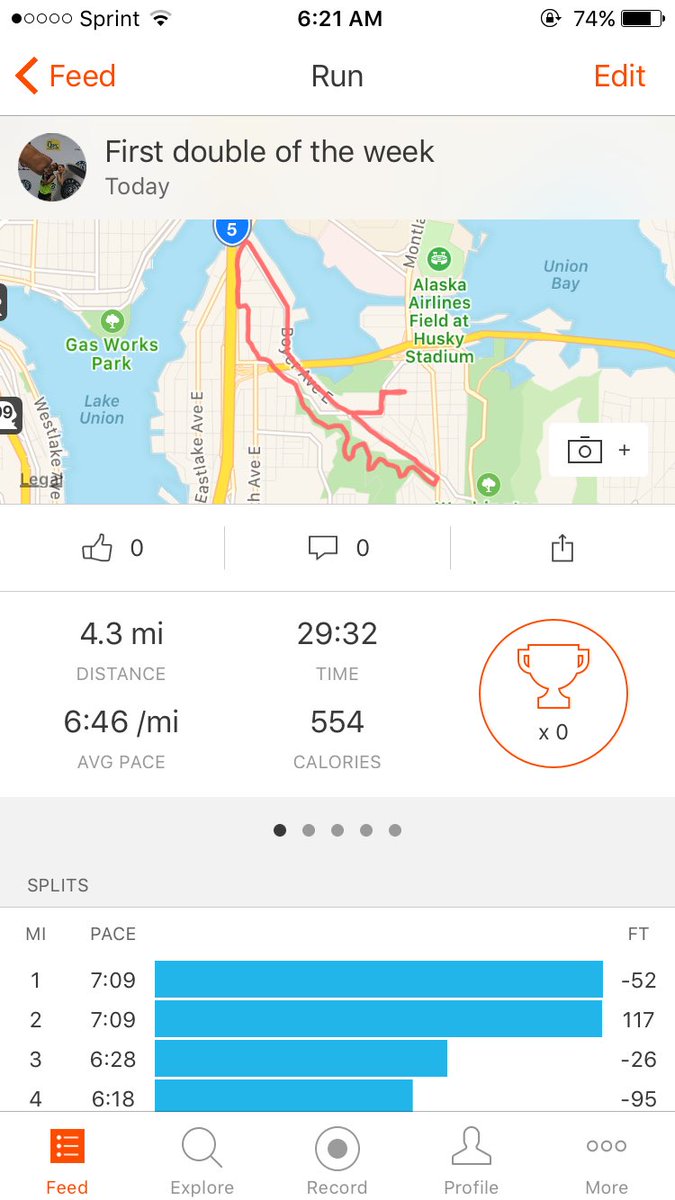 LaffyRuns's tweet photo. @NianticLabs your gps is real bad when it comes to running... I ran 2 miles after the first photos. Your gps recorded .6 of 2 miles https://t.co/E2kLxeLU8o