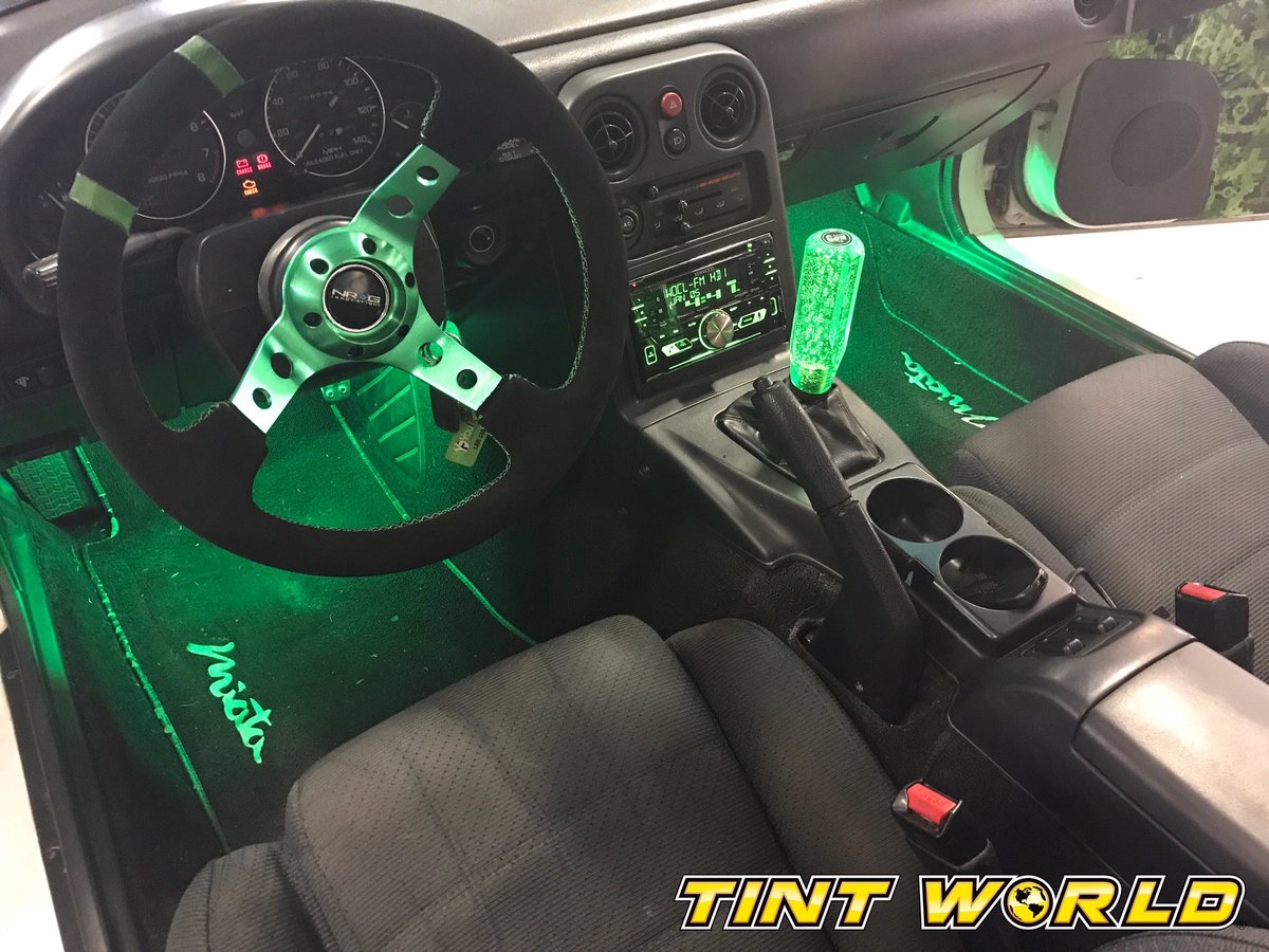 tintworldorl's tweet photo. We love giving our clients exactly what they want! #HulkGreenLighting #CustomLEDs #KenwoodRadio #GreenIllumination https://t.co/xoLpmLG2lS