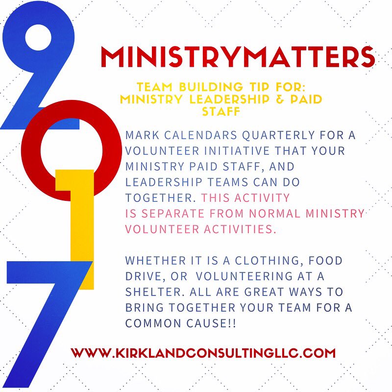 KirklandConsul1's tweet photo. #minitry #leadership #humancapital #church
Get your FREE growth session https://t.co/Bx9WRL3yXT https://t.co/ualSt8A3Pi