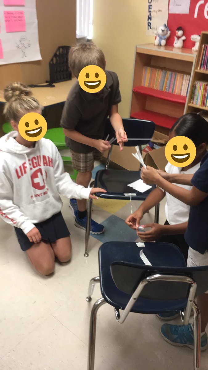 BarefootTchr17's tweet photo. Can you build a bridge that can hold the most bean seeds? #STEMFriday #ETESRocks @MicheleETES @pbcsd https://t.co/fvO9W6GGBa