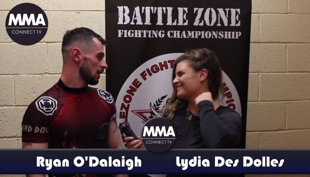 FightConnectTV's tweet photo. Watch: @LydiaDesDolles speaks to Ryan O'Dalaigh @Ferocityfit after his grappling match @ @BattlezoneFC

https://t.co/2OmaFIXJMa

#BZFCDublin https://t.co/m2YiKi3gXs