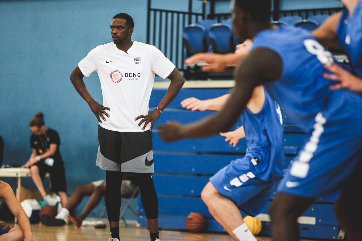 LuolDeng9's tweet photo. Back at it again with @DengCamp in London. We keep elevating the game!

#StayReady🇬🇧 https://t.co/zxeYGeoO0E