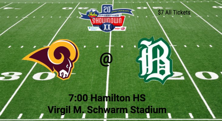 It's Gameday! The Crosstown Showdown will be out at Hamilton High School tonight for the renewal of the Ross-Badin rivalry!