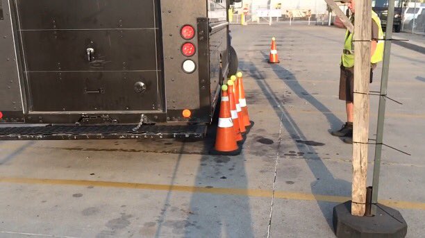 gregschneider24's tweet photo. Sharonville co-chairs mentoring the new drivers how to prevent hitting stationary objects. @OhioValUPSers #eliminatetherisk #FourFootRule https://t.co/IQGO3xzomh