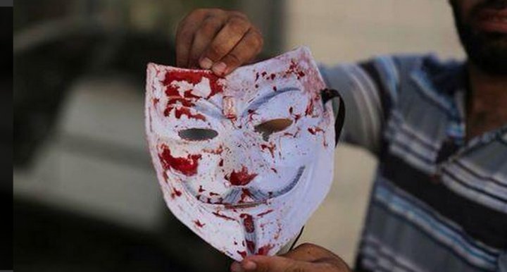 CommanderXanon's tweet photo. @susan_dunham Three Anons have died around the world shot STRAIGHT THROUGH THEIR MASKS. We have a Wall Of Martyrs FFS. 

https://t.co/SFH2sjtCoa https://t.co/KK2wcvcy7L