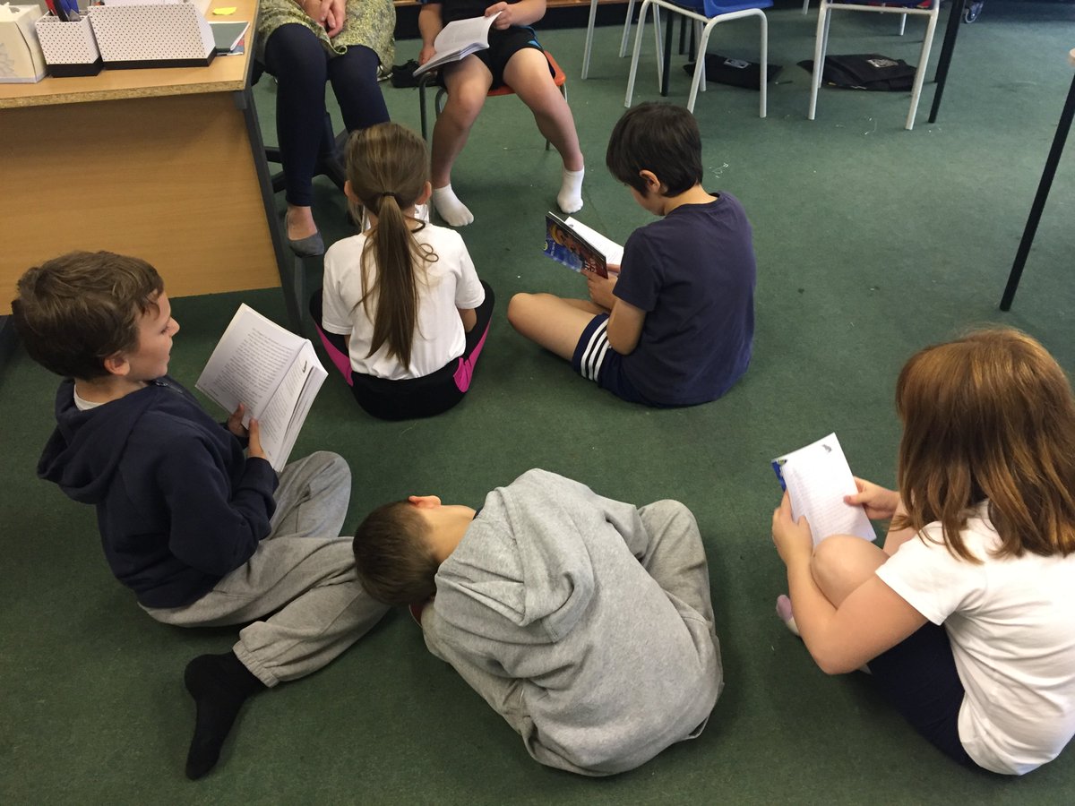 LadyloanPS's tweet photo. P5G enjoying their focused reading slot this afternoon. #readingforenjoyment #independence #newtexts https://t.co/vqHV4W9w5r