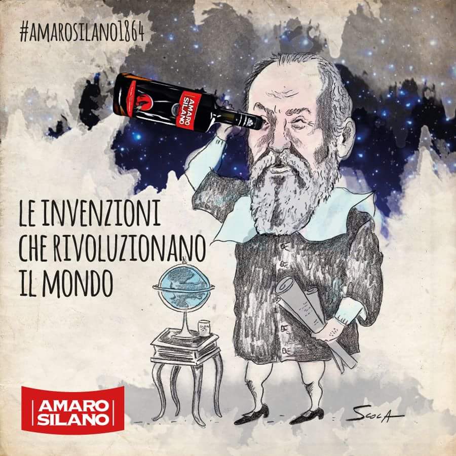 Nel 1609, qnd presentò il #telescopio con cui metteva in discussione la teoria geocentrica, #Galileo doveva stare proprio #fuoridalbranco!!!