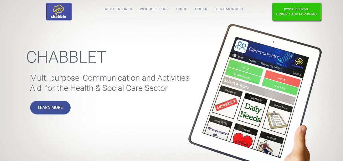 Chabbleapp's tweet photo. Our Landing Page is finally ready! Visit it now https://t.co/NElJC06upF
#website #chabblet #chabble #communication #speech #movement https://t.co/gPjVO1ZSiy