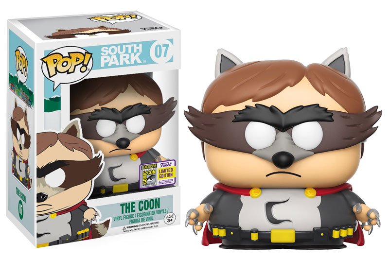 Funko's tweet photo. RT &amp; follow @funko for a chance to win an #SDCC 2017 exclusive The Coon Pop! https://t.co/ql6X4qCped