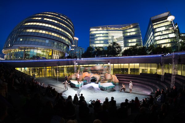 LDNBridgeCity's tweet photo. Our season of live theatre at #LBCSummerFestival is an awe-inspiring adaptation of The Odyssey at The Scoop till 3 September! Don't miss it! https://t.co/G7l9nNGeAP