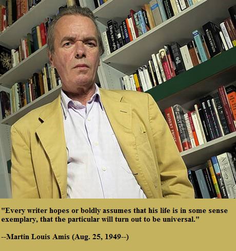 Happy birthday, Martin Amis! 