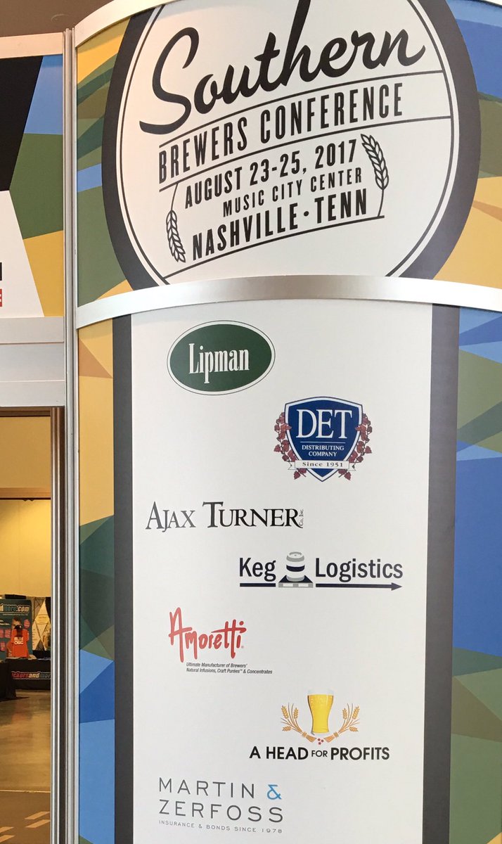 AHFPBeer's tweet photo. Proud sponsors of the Southern Brewers Conference!!! https://t.co/F82tiTKLkg