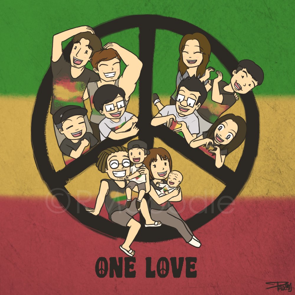 Super belated birthday doodle for <a href="/Quanninomarley/">ha dong hoon</a> 🙈 But I guess not too late to promote his 'One Love'? It's my personal favourite song 😬