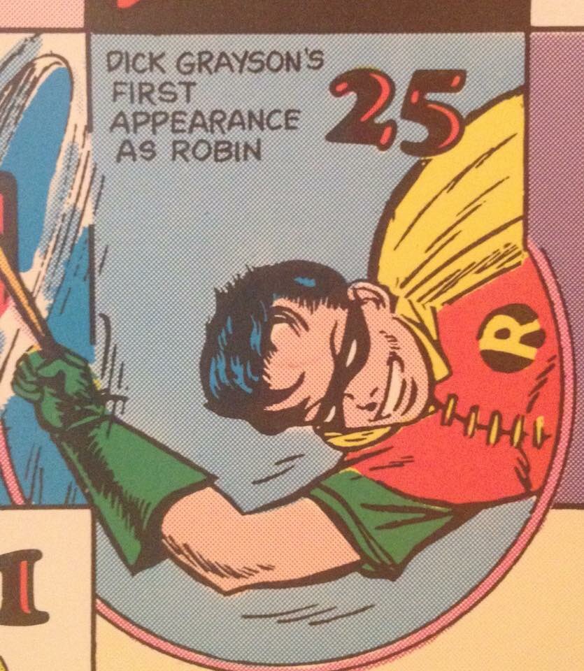 ChuckBrouilette's tweet photo. #OnThisDay #DickGrayson debutsAs #RobinTheBoyWonder #quickWitted #redBreasted #bareLegged balance2dour #DarkKnight #ComicsKidSidekickKickOff https://t.co/VH8eiVpIlT