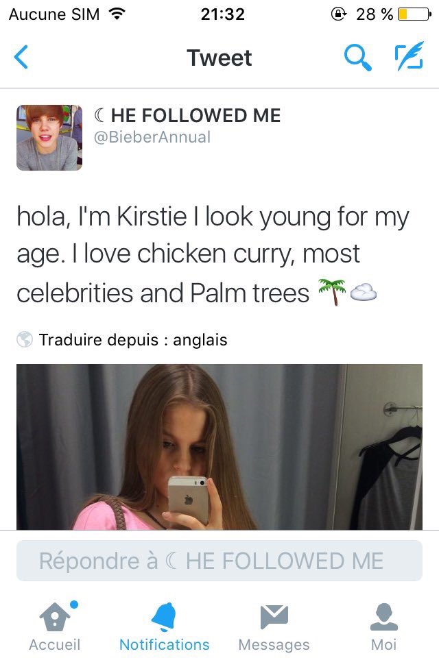 unfuls's tweet photo. bieberannual is a catfish. https://t.co/FpZ8x1d4EH