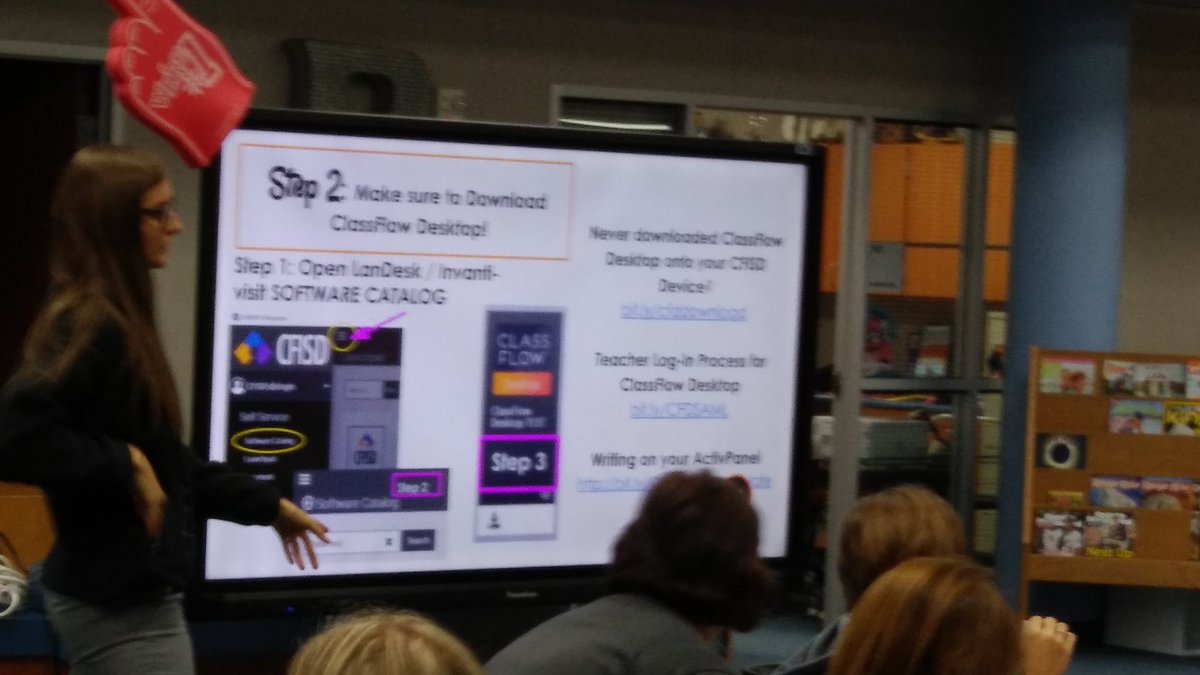 ConnieKubis1's tweet photo. Promethean training with Cassie! #catchthespirit #promethean @reeder_cassie https://t.co/e8yDwZEN8O