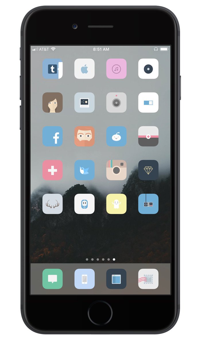 KiksRocks's tweet photo. These icons will never go out of style 😎 👌 #iosthemeshalloffame #nanna #iOS11Beta7 @liamthynne https://t.co/a89fIdn07t