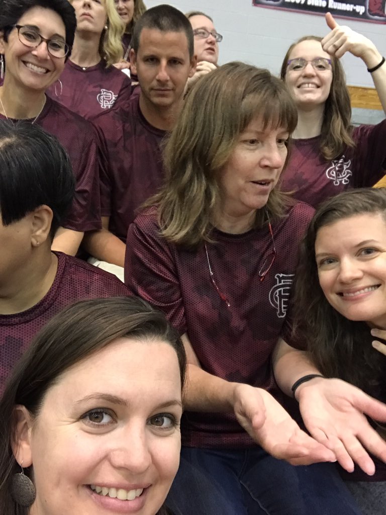 Ms_JWillard's tweet photo. Staff picture day! #redwolvesrock @CRHSRedWolves @CRHSMediaCenter @CRHSImpressions @paulsen_lucas https://t.co/dlOC8xcGnY