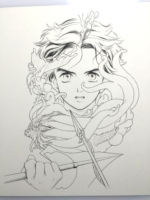 最近は、たいていいつも途中までアナログ。 