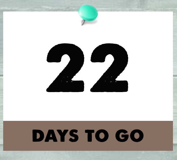 22 days from today new arrivals