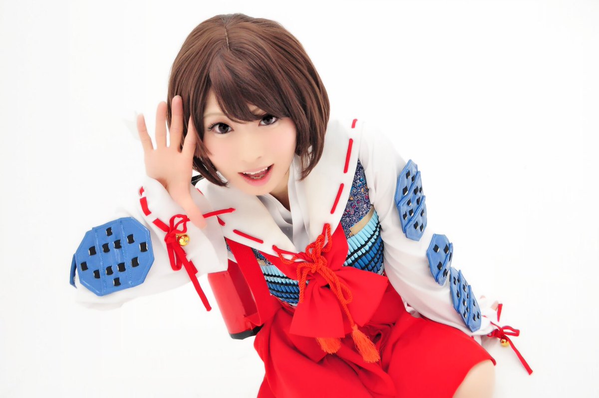 春伊奈みる Basara 鶴姫 コスプレ エヘヘ 明るい未来が見えたのです