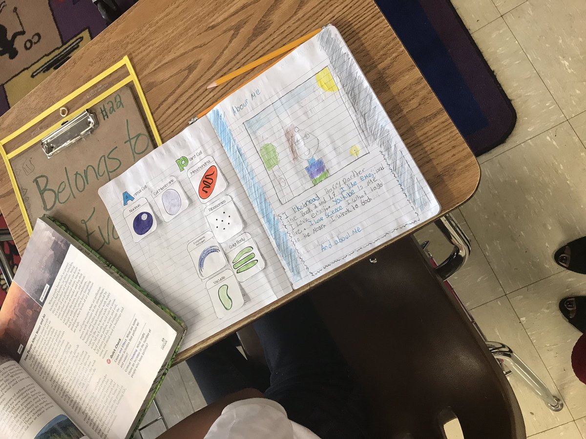 iZoneScienceSCS's tweet photo. Mrs. Evans 5th graders @duallangtes engage in interactive science notebooking. @SCSK12Unified #MakingSenseofScience #iZoneScience https://t.co/beX90TBv08
