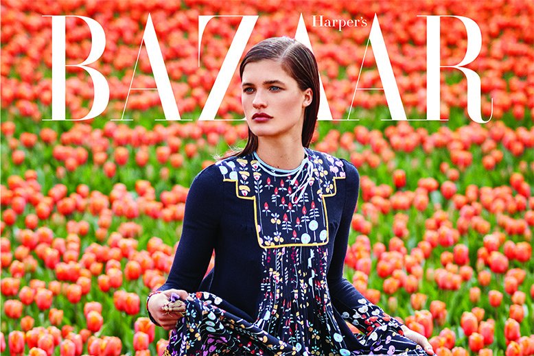 Summer is in full bloom in the latest issue of <a href="/harpersbazaarus/">Harper’s BAZAAR</a> hair by Alexander Soltermann using #oribe ow.ly/Q84430erFcI