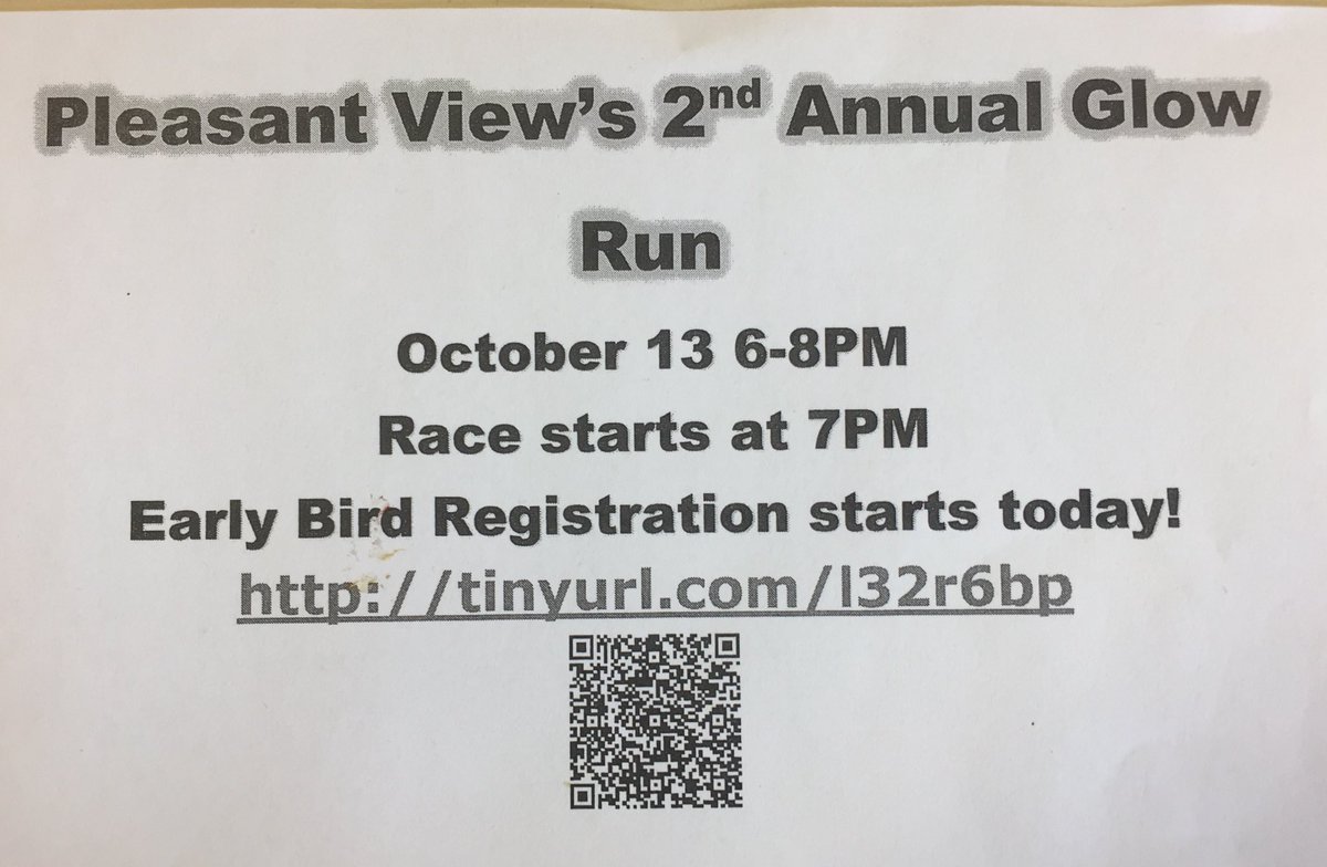 MissRiffertPV6's tweet photo. Don't forget to sign up for the PV Glow Run! @KerryZech @pvelemschool https://t.co/jAaT8K0I6h